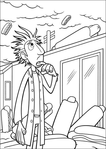 Bad Weather  Coloring Page